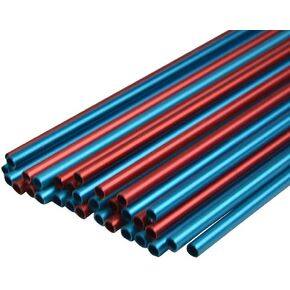 30" Archery Hunting Arrow Shaft Aluminum Arrow Spine 500 for DIY Hunting Arrows Bare Raw Shaft Recurve Bow Compound Bow 12 Pack
