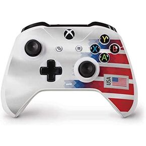 Skinit Decal Gaming Skin Compatible with Xbox One S Controller - Originally Designed USA Soccer Flag Design