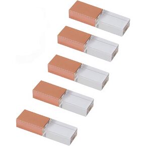 5 حزمة 32 جيجا بايت USB 2.0 محركات أقراص فلاش كبيرة من الذهب الوردي الكريستال LED LED عصا الزجاج شفاف محركات الإبهام واضحة القفز محرك أقراص الرمز البريدي (32 جيجابايت ، وردة الذهب البلورة × 5)