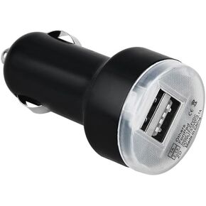 New Dual USB Port Car Boat Adapter Compatible with ROCKETFISH Universal Tablet/eREADER RF-AC1U2NK Charger Power Supply (excluding USB Cable)