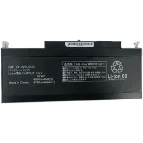 YNYNEW CF-VZSU0EJS VZSU0FJS Replacement Battery Compatible with CF-VZSU0EJS VZSU0FJS ToughPad FZ-Q1 CF-RZ4 CF-RZ5 CF-RZ6 Serie 7.6V,4860mAh/36Wh