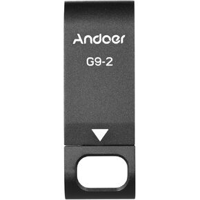 Andoer G9-2 Action Camera Battery Cover Metal Battery Cover Removable Battery Cover Vlog Accessory Replacement for GoPro Hero 9
