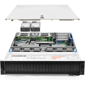 Dell PowerEdge R740xd NVMe Server 2.20Ghz 10-Core 96GB RAM 24x Caddies (Renewed)