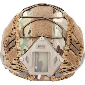 Tactical Helmet Cover Airsoft Helmet Cover for Fast Helmet Paintball Games Military Size M/L