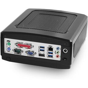 MITXPC MPC-PD14RI-D Celeron N3160 Fanless Mini PC, Parallel Port (2GB Memory and 120GB 2.5" SSD)