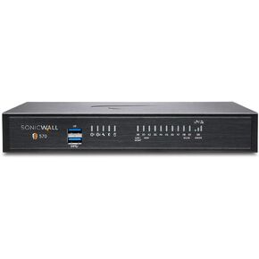 Sonicwall TZ570P Network Security Appliance (02-SSC-2841) | Next-Generation Firewall | Zero-Touch Deployment | 8X 1GbE Ports, 2X 5GbE Ports