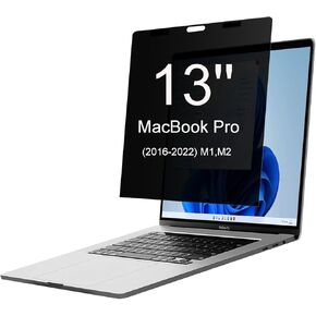 Privacy Screen Protector for MacBook Pro 16 Inch (2021-2024, M1, M2, M3, M4, Pro, Max) Removable Laptop Privacy Screen Shield