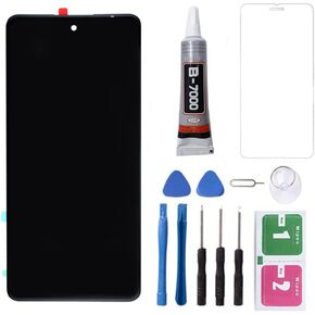 Compatible for LG K92 5G LMK920 LCD Screen Replacement Screen Touch LCD Display Digitizer Assembly (Tape Tool Tempered Glass)