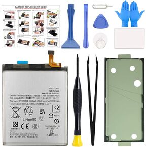 GREEN FUSION for Galaxy S24 Ultra Battery Replacement, EB-BS928ABY New 0 Cycle Battery Compatible with Samsung S24 Ultra SM-S928U/B/U1, Includes Instruction & Toolkit