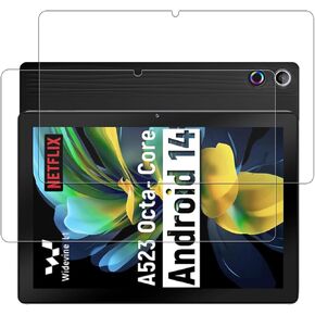 [2 Pack] Screen Protector for ROWT A10 Android Tablet 10 Inch Tempered Glass Film, Screen Protector Anti-Scratch & Sensitive & 9H Hardness