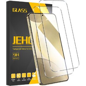 [3 Pack] for Samsung Galaxy S21 5G Screen Protector Tempered Glass, Auto Alignment Kit, 9H Hardness, Bubble Free, Clear, Case Friendly, Anti-Scratch
