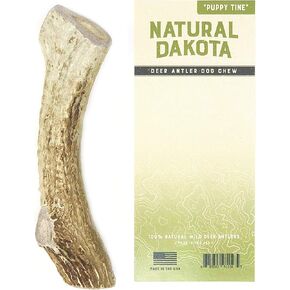Natural Dakota Premium Deer Antler Dog Chew Toys (Small) Half-Pint in Kuwait