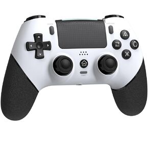 Wireless Game Controller for PS4/PS4 Slim/PS4 Pro - Hall Effect Sensor Joysticks, 3.5mm Headphone Jack, Ergonomic Anti-Slip Design, 6-Axis Motion Control, Dual Rumble Motors, Programmable Back Buttons