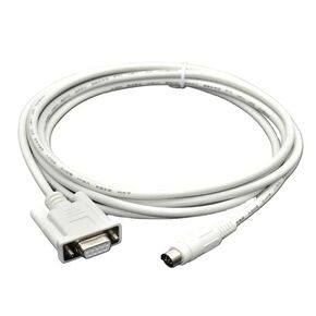 TPC-FX Programming Cable Suitable for TPC Series HMI Connect to FX/1N/2N/1S/0N/3U PLC Controllers RS232(TPC-FX(White),3Meter)
