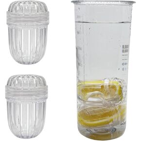 2PCS Fruit Infuser Insert,Flower Tea Infuser for Wide Mouth Water Bottles,Compatible with Stanley,Hydro Flask,Iron Flask, Takeya, ThermoFlask and Similar