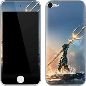 Skinit Decal MP3 Player Skin Compatible with iPod Touch (6th Gen 2015) - Officially Licensed Warner Bros Aquaman Trident Design