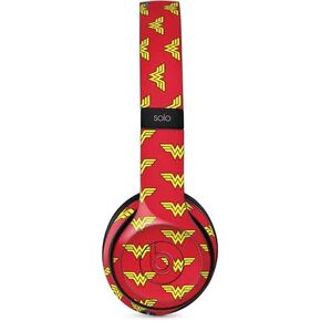 Skinit Decal Audio Skin Compatible with Beats Solo 2 Wireless - Officially Licensed Warner Bros Wonder Woman Logo Pattern Design