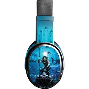 Skinit Decal Audio Skin Compatible with Skullcandy Crusher Wireless - Officially Licensed Warner Bros Aquaman King of The Seas Design