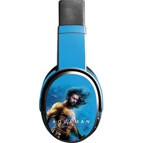 Skinit Decal Audio Skin Compatible with Skullcandy Crusher Wireless - Officially Licensed Warner Bros Aquaman Son of The Land and Seas Design