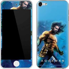 Skinit Decal MP3 Player Skin Compatible with iPod Touch (6th Gen 2015) - Officially Licensed Warner Bros Aquaman Son of The Land and Seas Design