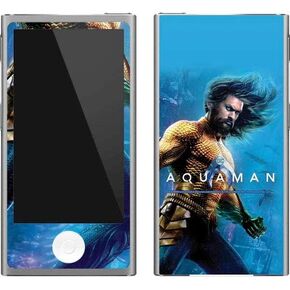 Skinit Decal MP3 Player Skin Compatible with iPod Nano (7th Gen&2012) - Officially Licensed Warner Bros Aquaman Son of The Land and Seas Design