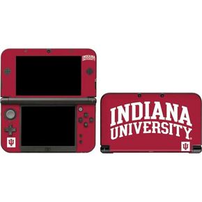 Skinit Schecal Gaming Gaming Concerned مع 3DS XL 2015 - تصميم جامعة إنديانا المرخصة رسميًا جامعة إنديانا