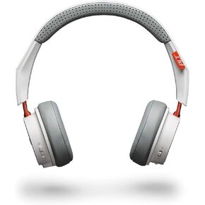 Plantronics BackBeat 500 Wireless Bluetooth Headphones - Lightweight Memory Foam Headband and Earcups - Compatible with iPhone, iPad, Android, and Other Smart Devices - White (Renewed)