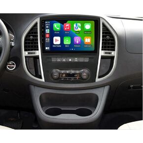 ستيريو راديو السيارة لسيارة مرسيدس بنز فيتو 3 W447 2014-2020 ، شاشة تعمل باللمس بنظام Android 12 ، تم تصميمها في Apple Carplay Andriod Auto DSP IPS Bluetooth GPS (8-Core 2+32GB)