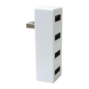 4 منافذ USB HUB 2.0 لوحدة التحكم في سلسلة Xbox ، يقوم جهاز توسيع منفذ USB بتوصيل وحدة التحكم ، لوحة المفاتيح ، سماعة الرأس ، دعم نقل البيانات السريعة والشحن (أبيض)