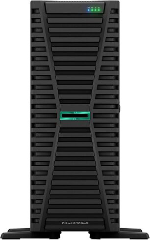 HPE ProLiant ML350 Gen11 4U Tower Server Bundled with Dual Xeon 5416s 16-Core 2GHz, 256GB DDR5 Memory, 30.72TB Enterprise SAS 12Gb/s SSD Storage, RAID, Dual Power and iLO in Saudi Arabia