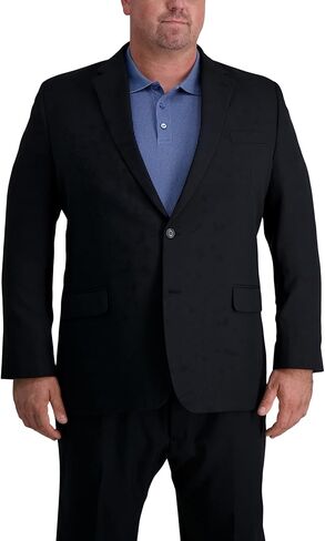 Haggar Mens Big and Tall Travel Performance Classic Fit Suit Seperates- Pant and Jacket in Saudi Arabia