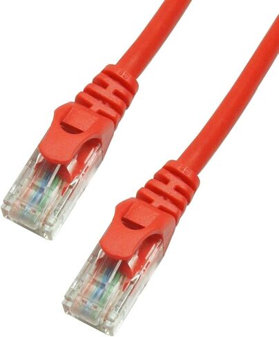 Grandmax Slim Cat6 35 'Foot Blue RJ45 ، 550MHz ، UTP Ethernet Network Patch Cable Snagless/Absolded Boot ، 2 Pack in Kuwait