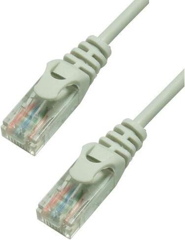 Grandmax Slim Cat6 35 'Foot Blue RJ45 ، 550MHz ، UTP Ethernet Network Patch Cable Snagless/Absolded Boot ، 2 Pack in Kuwait
