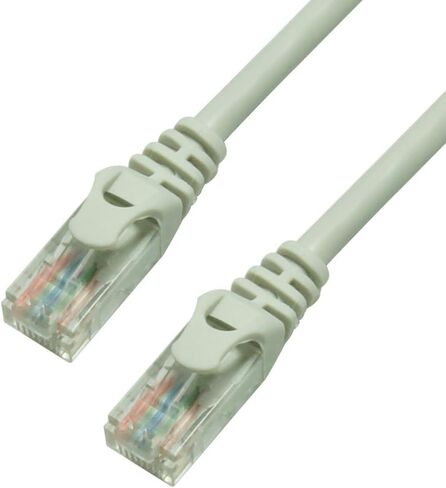 Grandmax Slim Cat6 35 'Foot Blue RJ45 ، 550MHz ، UTP Ethernet Network Patch Cable Snagless/Absolded Boot ، 2 Pack in Kuwait