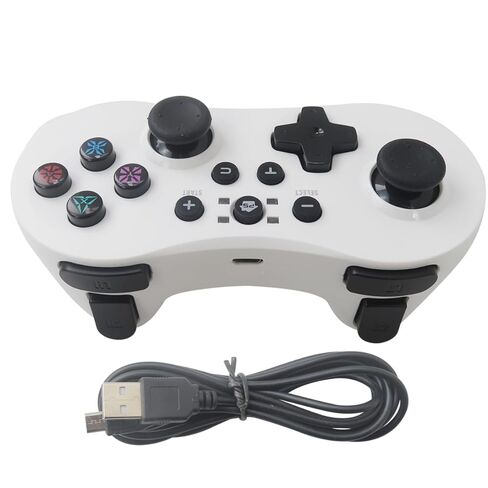 White Wireless Pro Controller Gamepad For Nintendo Switch/Lite/OLED/for Windows PC Joypad Joystick Remote in Kuwait