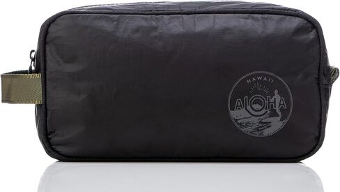 ALOHA Collection Painted Birds Dopp Kit in Neutrals | Lightweight, Splash-Proof, and Easy to Clean Toiletry Bag in Saudi Arabia