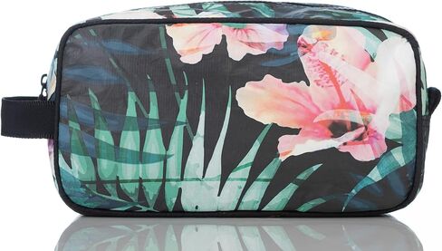 ALOHA Collection Painted Birds Dopp Kit in Neutrals | Lightweight, Splash-Proof, and Easy to Clean Toiletry Bag in Kuwait