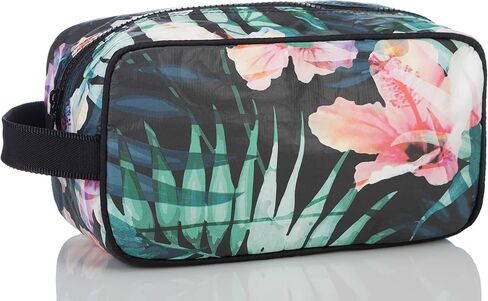 ALOHA Collection Painted Birds Dopp Kit in Neutrals | Lightweight, Splash-Proof, and Easy to Clean Toiletry Bag in Kuwait