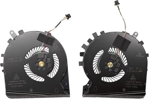 for 15-DK TPN-C141 Laptop Cooling Fan Cooler Fan Heatsink Radiator L57170-001(CPU Fan and GPU Fan) in Kuwait