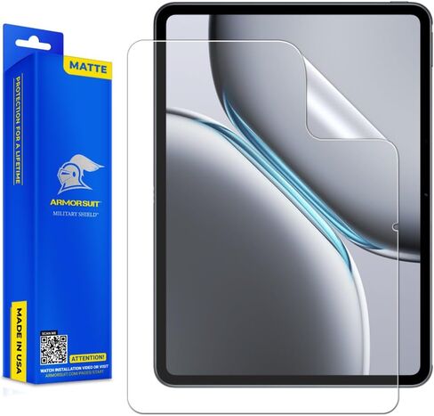 Armorsuit 2 Pack Pack anti -Glare Screen Protector for OnePlus Pad 2 (12.1 inch ، 2024) Max Coverage Militaryshield Matte Film - Made in USA in Kuwait