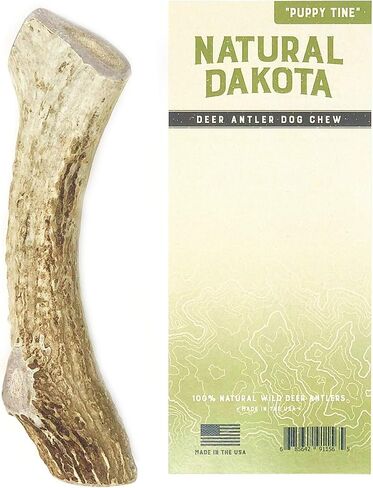 Natural Dakota Premium Deer Antler Dog Chew Toys (Small) Half-Pint in Kuwait