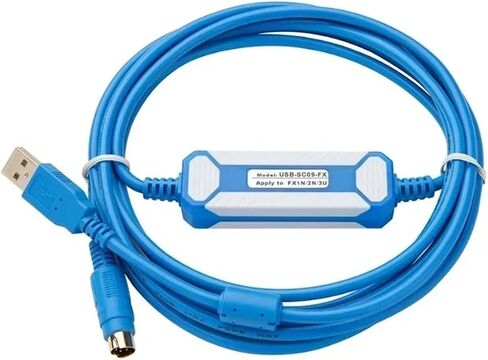 USB-SC09-FX Isolation Programming Cable Suitable for FX All Series FX2n FX3U FX1N PLC Isolated Adapter(Gold Plated Version) in Saudi Arabia