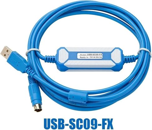 USB-SC09-FX Isolation Programming Cable Suitable for FX All Series FX2n FX3U FX1N PLC Isolated Adapter(Gold Plated Version) in Saudi Arabia