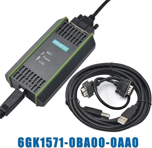 USB-MPI PPI for S7-200/300/400 PLC Programming Cable PC Adapter USB 6GK1571-0BA00-0AA0 PC Adapter for S7 System in Saudi Arabia