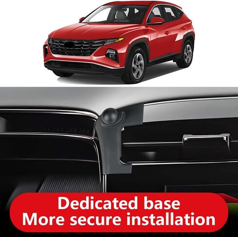 حامل هاتف السيارة لـ Hyundai Tucson 2022 2023 2024 ， Hyundai Santa Cruz 2022 2023 2024 Auto Exclification Bracket Interior Decoration Board Mobile Mobile Mount Mount in Kuwait