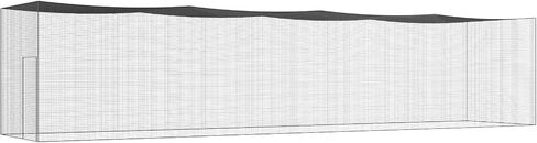 VEVOR Baseball Batting Netting, Professional Softball Baseball Batting Hitting Training Net, Practice Portable Pitching Cage Net with Door & Carry Bag, Heavy Duty Enclosed PE Netting, 55FT (NET ONLY) in Saudi Arabia