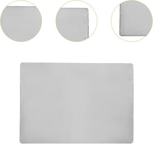 شاشة شاشة الكمبيوتر شاشات الغبار غطاء الغبار لمدة 24 بوصة بسيطة لاستخدام المعدات خفيفة الوزن شاشة التلفزيون حماية ، أسود in Kuwait