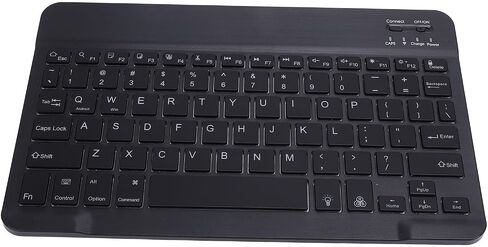 Yunseity Portable Keyboard, Ergonomic Keyboard for Tablet (Black) in Saudi Arabia