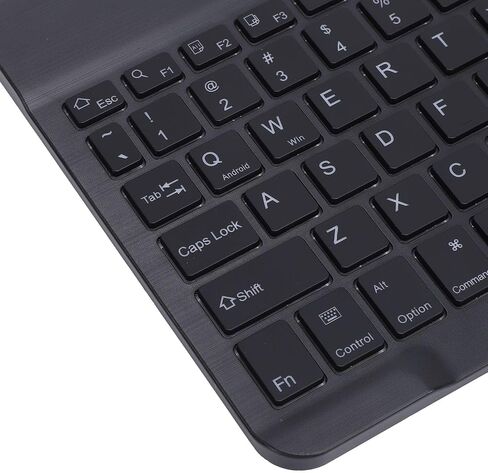Yunseity Portable Keyboard, Ergonomic Keyboard for Tablet (Black) in Saudi Arabia