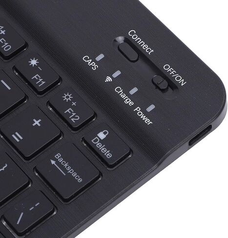 Yunseity Portable Keyboard, Ergonomic Keyboard for Tablet (Black) in Saudi Arabia